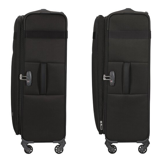 Samsonite Citybeat 4 Rollen Trolley 78 cm mit Dehnfalte