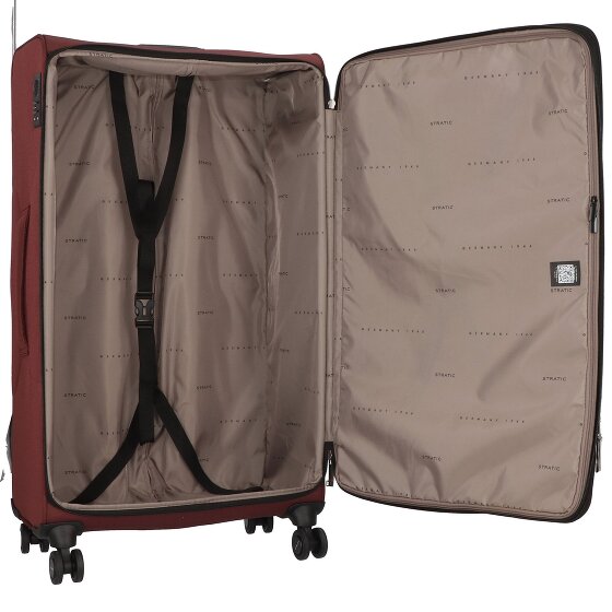 Stratic Bendigo Light Plus 4-Rollen Trolley 84 cm Laptopfach