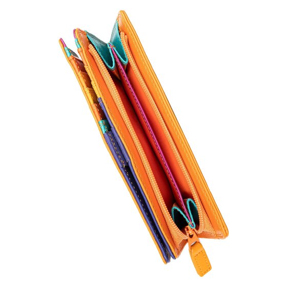 Mywalit Geldbörse RFID Schutz Leder 8 cm