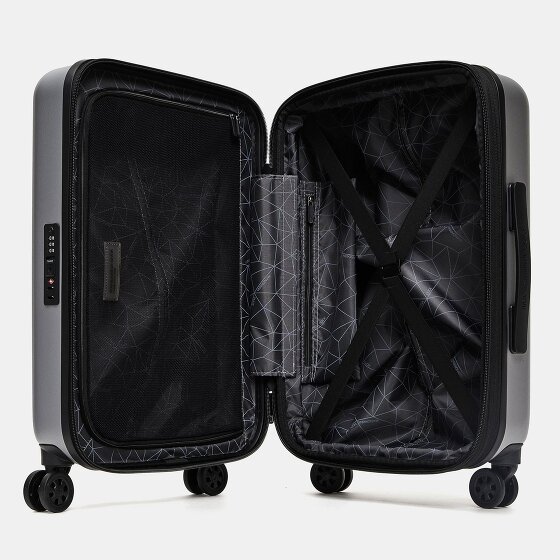 Mandarina Duck Tank Case 4 Rollen Kabinentrolley S 55 cm mit Dehnfalte
