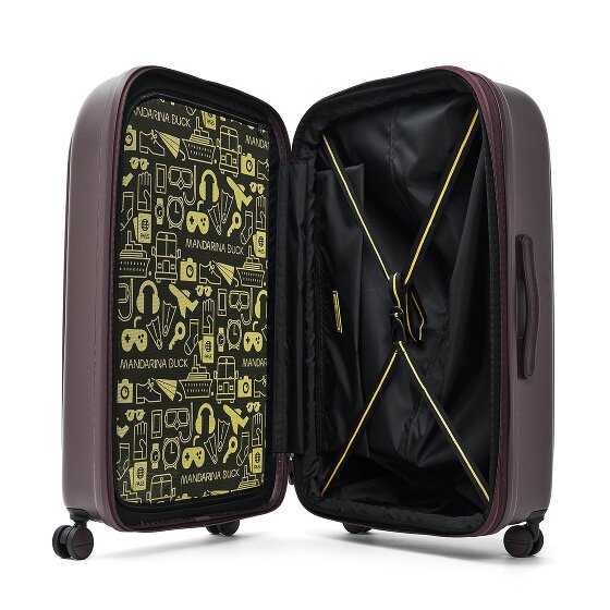 Mandarina Duck Logoduck + 4 Rollen Trolley L 75 cm