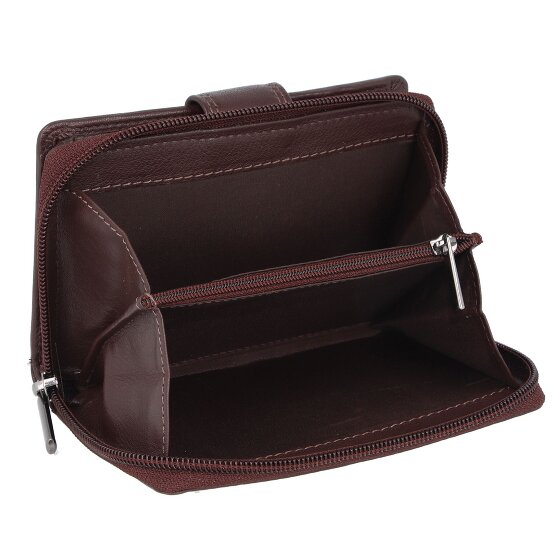 mano Donna Giulia Geldbörse Leder 9 cm