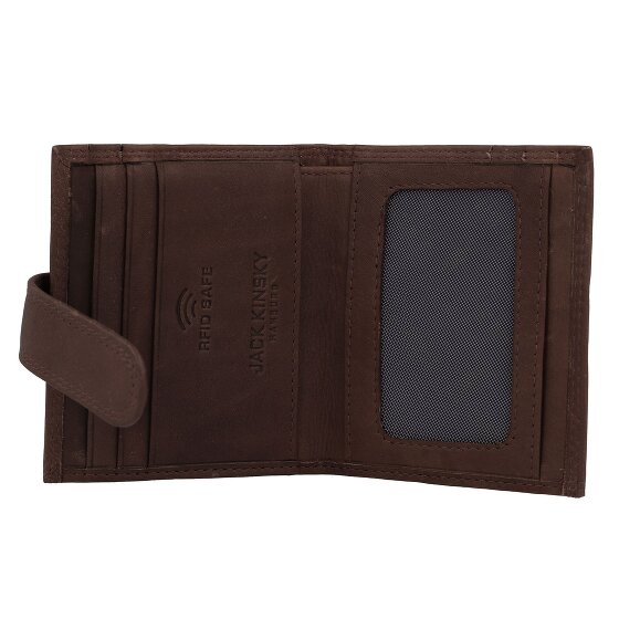 Jack Kinsky Aruba Geldbörse RFID Schutz Leder 10 cm