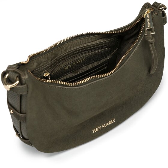 Hey Marly Lifetime Sister Suede Schultertasche Leder 25 cm
