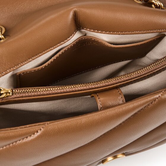 PINKO Love Puff Umhängetasche Leder 27 cm