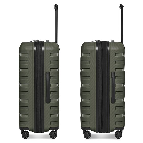 Smartbox Edition 01 4 Rollen Kofferset 3-teilig mit Dehnfalte