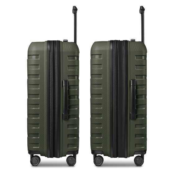 Smartbox Edition 01 4 Rollen Kofferset 3-teilig mit Dehnfalte