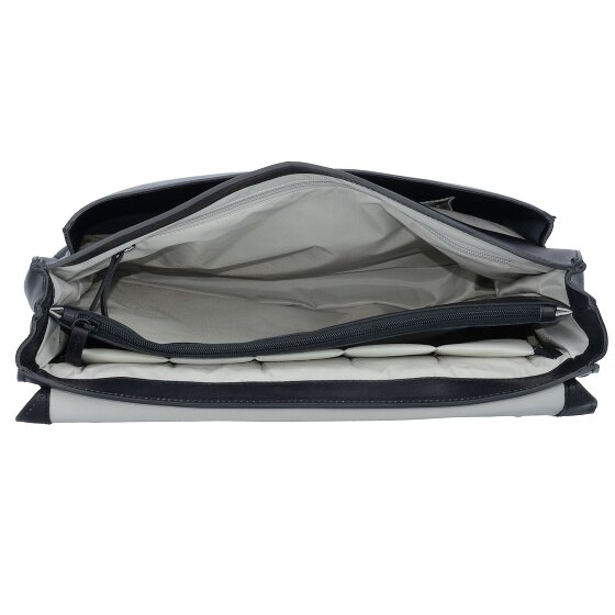 Jost Futura Aktentasche Leder 38 cm Laptopfach