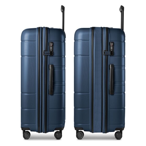 Redolz Essentials 11 4 Rollen Trolley 76 cm mit Dehnfalte