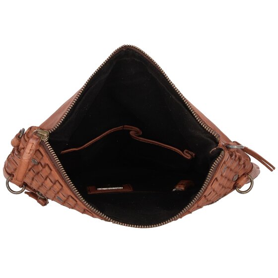 Harbour 2nd Soft Weaving Phillipine Umhängetasche Leder 30 cm