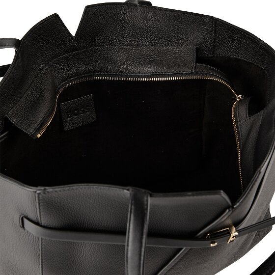 Boss Boss Revers Shopper Tasche Leder 37 cm Laptopfach