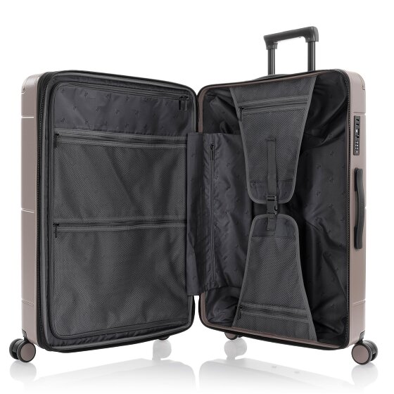 Heys Zen 4 Rollen Trolley L 76 cm mit Dehnfalte