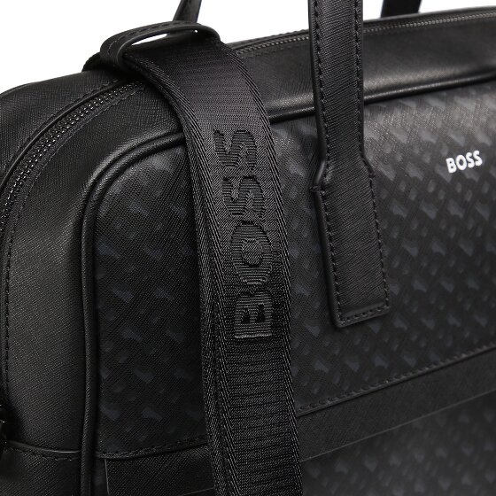 Boss Zair Aktentasche Leder 38 cm Laptopfach