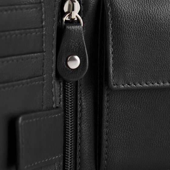 Bugatti Valencia Geldbörse RFID Schutz Leder 12 cm