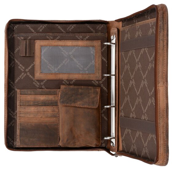 Greenland Nature Montenegro Collegemappe Leder 34 cm