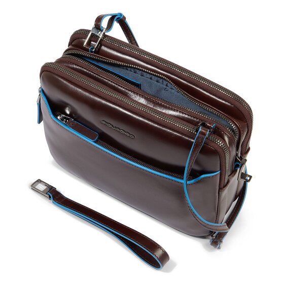Piquadro Blue Square Umhängetasche Leder 23 cm