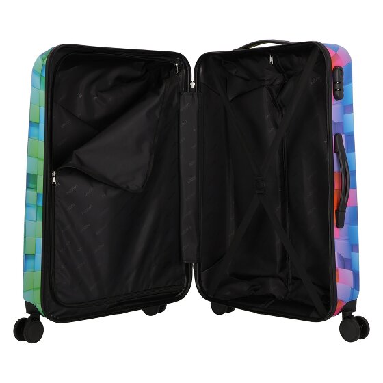 Nowi Santa Cruz de Tenerife 4 Rollen Trolley L 78 cm