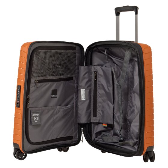 Stratic Novium 4 Rollen Kabinentrolley S 55 cm mit Dehnfalte