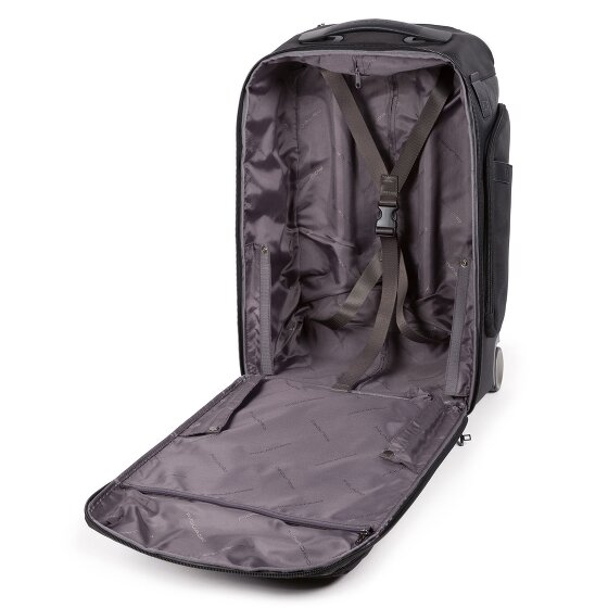 Piquadro Brief 2-Rollen Rucksacktrolley 53 cm Laptopfach