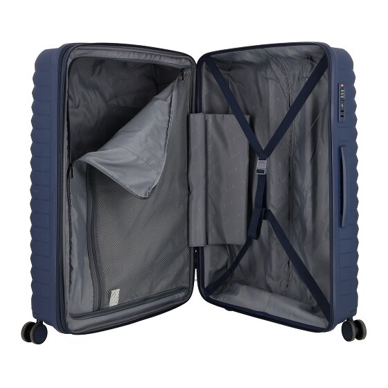 d&n Travel Line 4500 4 Rollen Trolley L 75 cm mit Dehnfalte