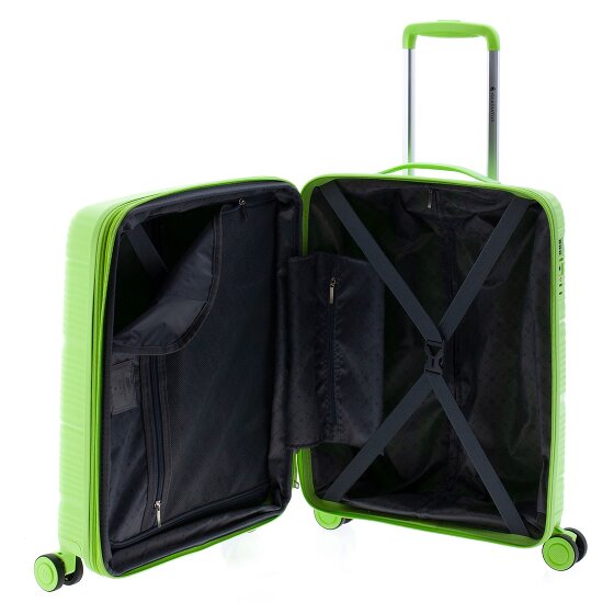 Gladiator 0800 4 Rollen Trolley 55 cm mit Dehnfalte