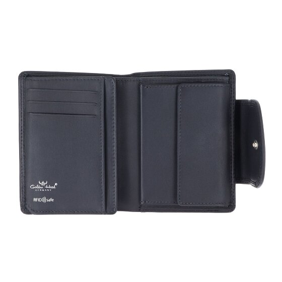 Golden Head Polo Geldbörse RFID Schutz Leder 12 cm