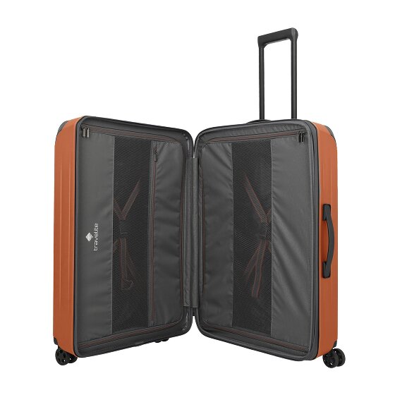 Travelite Dynamiic 4 Rollen Kofferset 3-teilig mit Dehnfalte