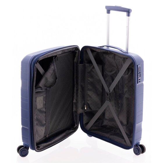 Gladiator 3800 4 Rollen Kabinentrolley 55 cm mit Dehnfalte