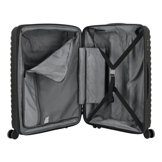 d&n Travel Line 4500 4 Rollen Trolley M 65 cm mit Dehnfalte