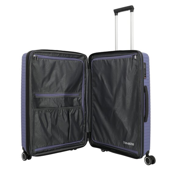 Travelite Orbita 4 Rollen Kofferset 3-teilig mit Dehnfalte