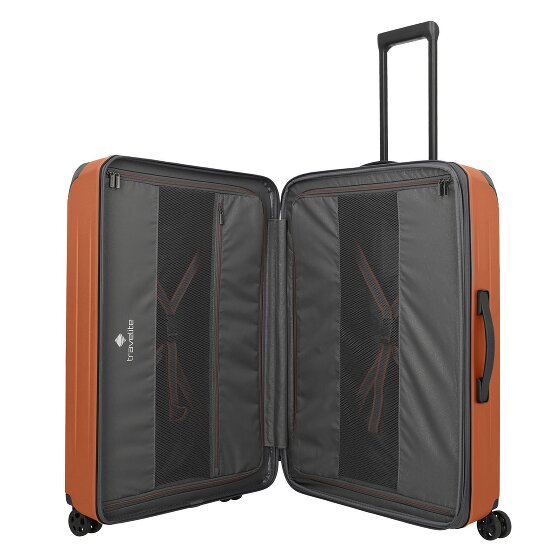Travelite Dynamiic 4 Rollen Trolley L 76 cm mit Dehnfalte