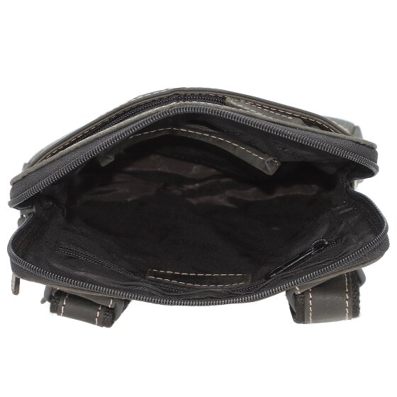 Jack Kinsky Baltimore 24 Umhängetasche Leder 19 cm
