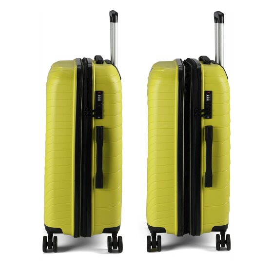 Benzi 5808 4 Rollen Trolley 65 cm mit Dehnfalte