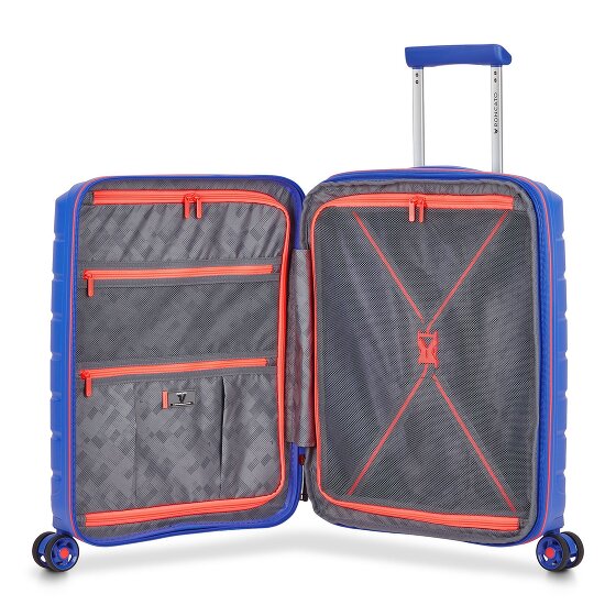 Roncato B-Flying Move 4 Rollen Kabinentrolley 55 cm mit Dehnfalte