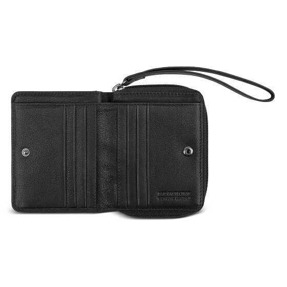 Bugatti Black Magic Geldbörse RFID Schutz Leder 11 cm