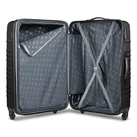 Wenger Amplar Evo 4 Rollen Trolley L 75 cm mit Dehnfalte