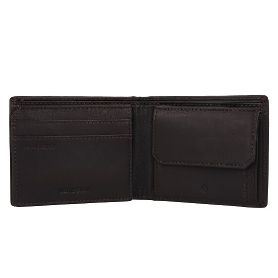 Samsonite Attack 2 Geldbörse RFID Schutz Leder 10.5 cm