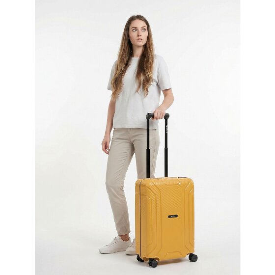 Redolz Essentials 15 4-Rollen Kabinentrolley 55 cm mit Dreipunkt-Verschluss