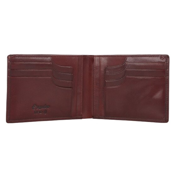 Esquire Toscana Geldbörse RFID Schutz Leder 12 cm