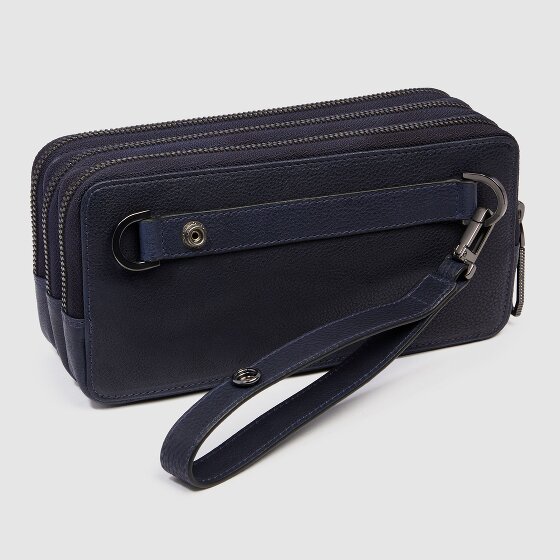 Piquadro Cronus Kulturbeutel Leder 19.5 cm