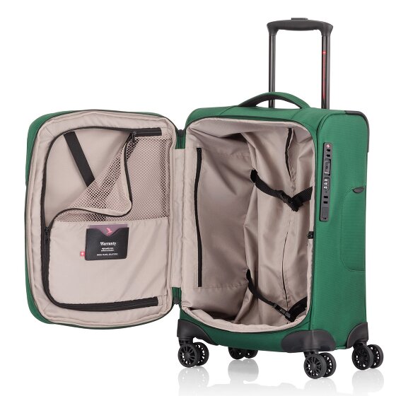 Pack Easy GoUp 4 Rollen Kabinentrolley S 53 cm mit Dehnfalte
