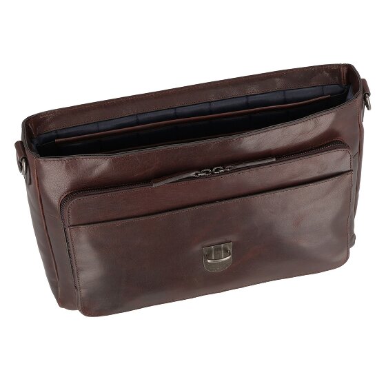Leonhard Heyden Roma Aktentasche Leder 39 cm Laptopfach