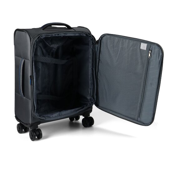 Benzi 5825 4 Rollen Kabinentrolley 55 cm mit Dehnfalte