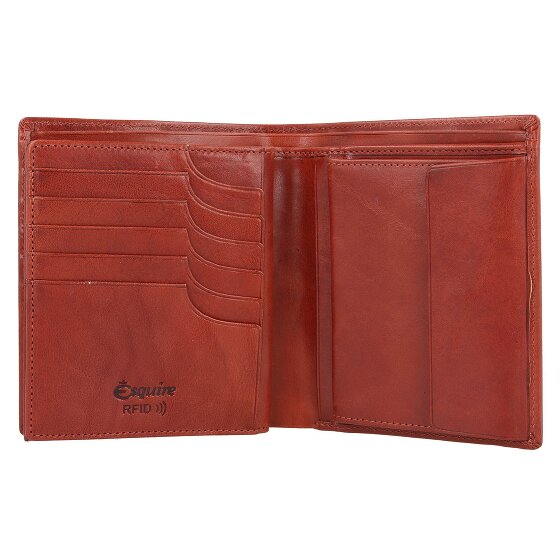 Esquire Toscana Geldbörse RFID Leder 11 cm