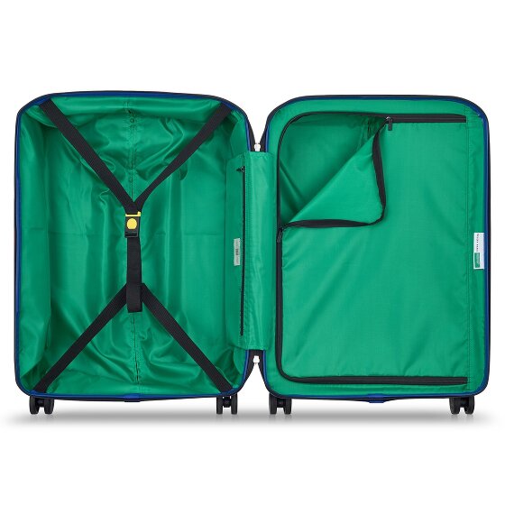 Delsey Paris x United Colors of Benetton 4-Rollen Trolley 66 cm