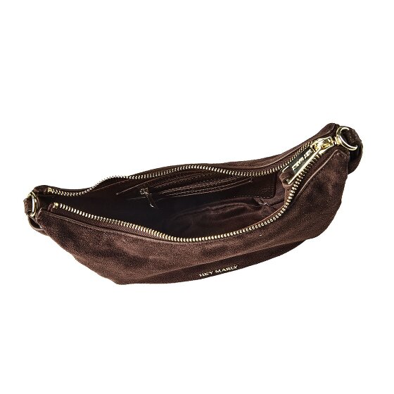 Hey Marly Lifetime Sister Suede Schultertasche Leder 25 cm