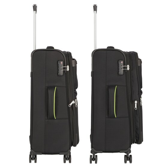d&n Travel Line 6704 4-Rollen Trolley 65 cm