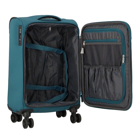 d&n Travel Line 9504 4 Rollen Kabinentrolley S 55 cm