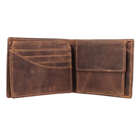 Greenburry Vintage Geldbörse Leder 12 cm
