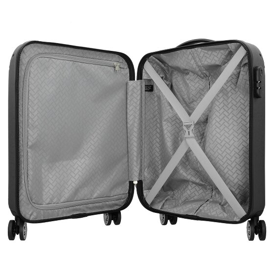 Travelite City S 4-Rollen Kabinentrolley 55 cm